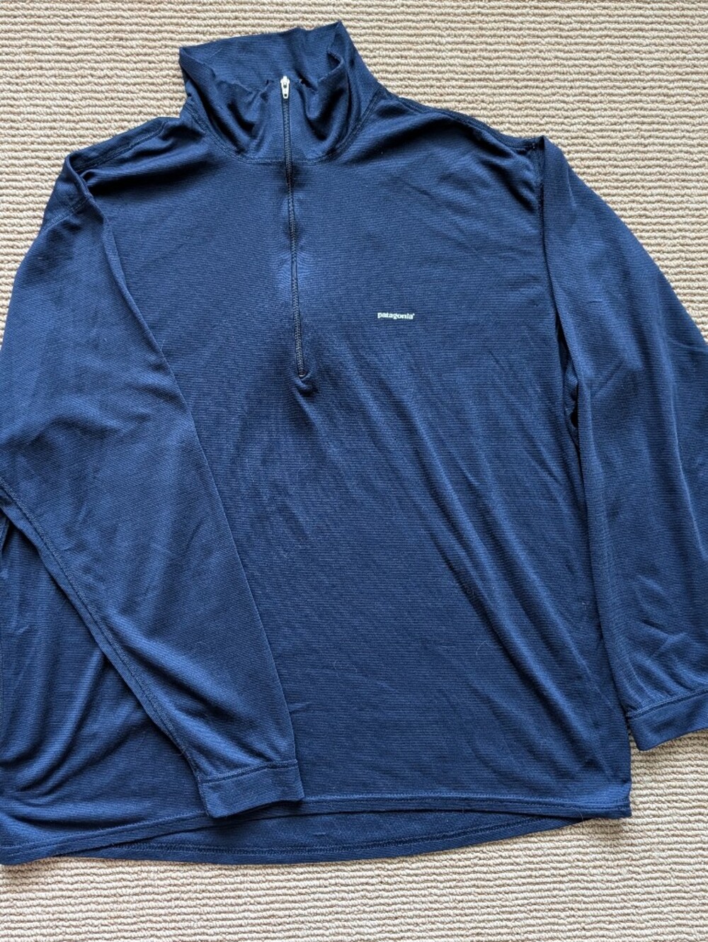 Patagonia Navy Blue Half-Zip Men’s Capilene Base Layer